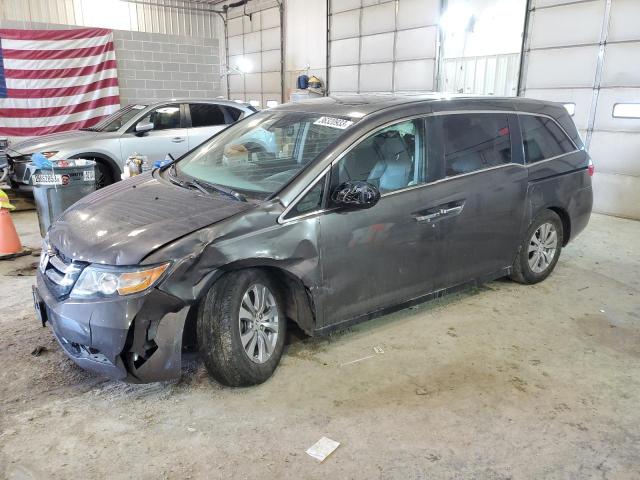 HONDA ODYSSEY EX 2015 with VIN 5FNRL5H68FB038526 - Photo from auction