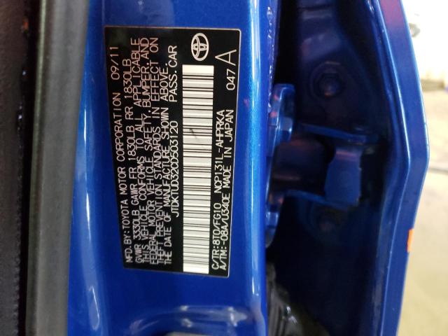 Photo 14 from auction – 2012 TOYOTA YARIS with VIN JTDKTUD32CD503120