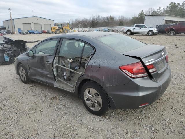 Photo 2 from auction – 2013 HONDA CIVIC LX with VIN 19XFB2F54DE099762