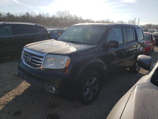 HONDA PILOT EXLN 2012 with VIN 5FNYF4H73CB046552 - Photo from auction