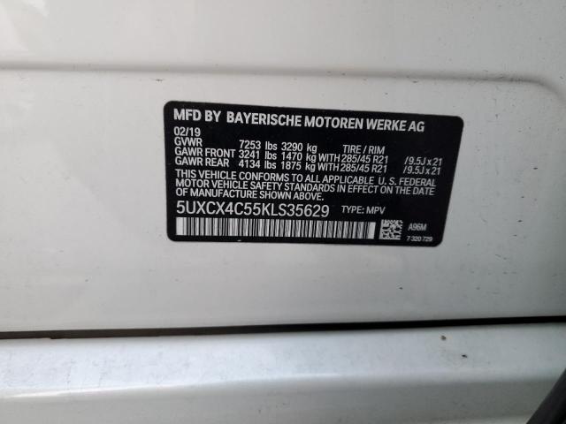 Photo 14 from auction – 2019 BMW X7 XDRIVE5 with VIN 5UXCX4C55KLS35629