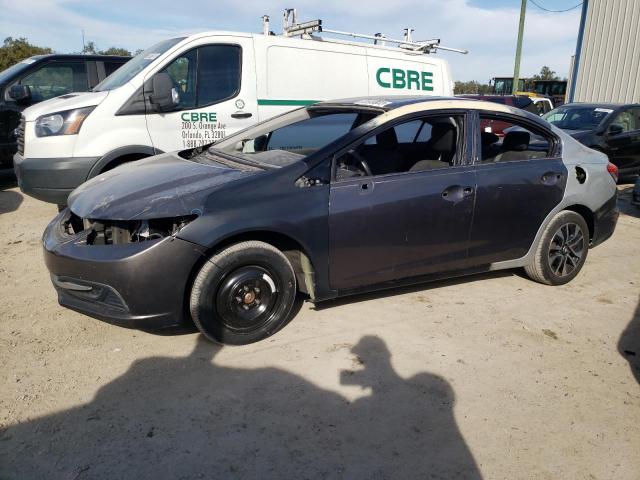 HONDA CIVIC EX 2014 with VIN 2HGFB2F87EH546375 - Photo from auction