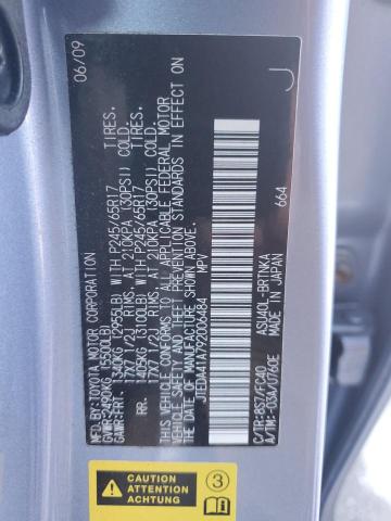 Photo 14 from auction – 2009 TOYOTA HIGHLANDER with VIN JTEDA41A792006484