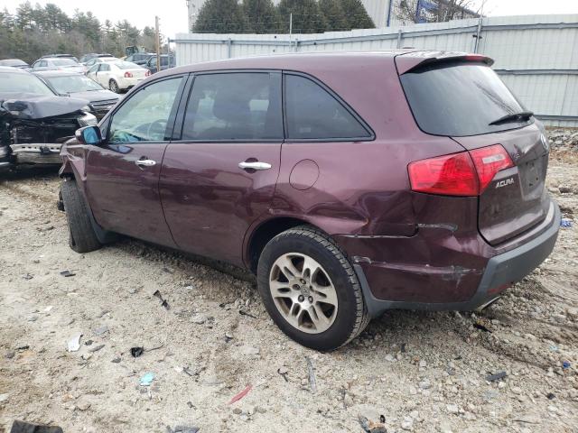 Photo 2 from auction – 2008 ACURA MDX TECHNO with VIN 2HNYD28318H514586