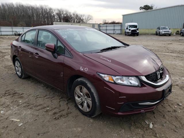 Photo 4 from auction – 2014 HONDA CIVIC LX with VIN 19XFB2F50EE208803