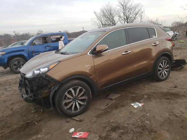 KIA SPORTAGE E 2017 with VIN KNDPNCAC1H7171059 - Photo from auction