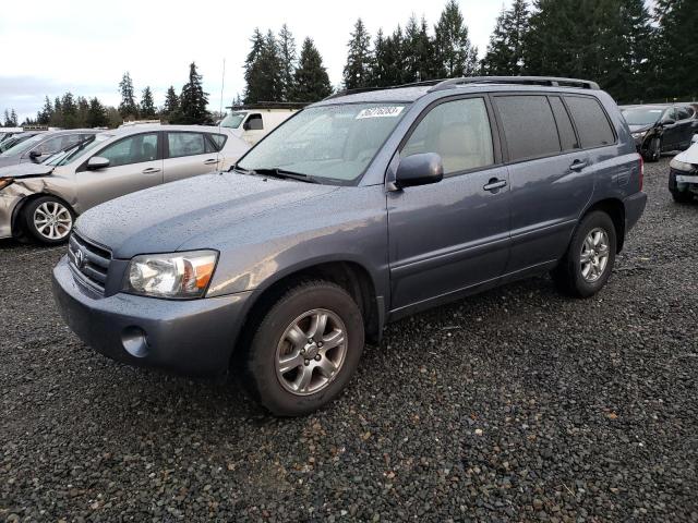 TOYOTA HIGHLANDER 2005 with VIN JTEDP21A750067049 - Photo from auction