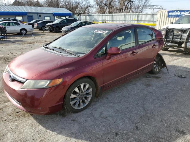 HONDA CIVIC EX 2008 with VIN 1HGFA16888L115287 - Photo from auction