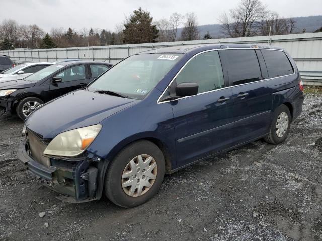HONDA ODYSSEY LX 2007 with VIN 5FNRL382X7B025781 - Photo from auction