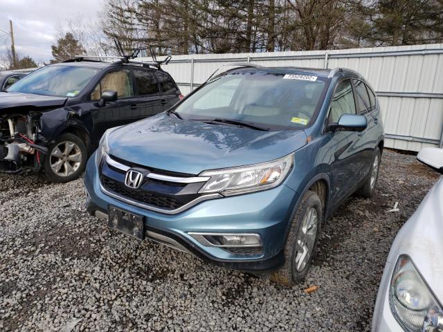 HONDA CR-V EXL 2015 with VIN 5J6RM4H77FL087952 - Photo from auction