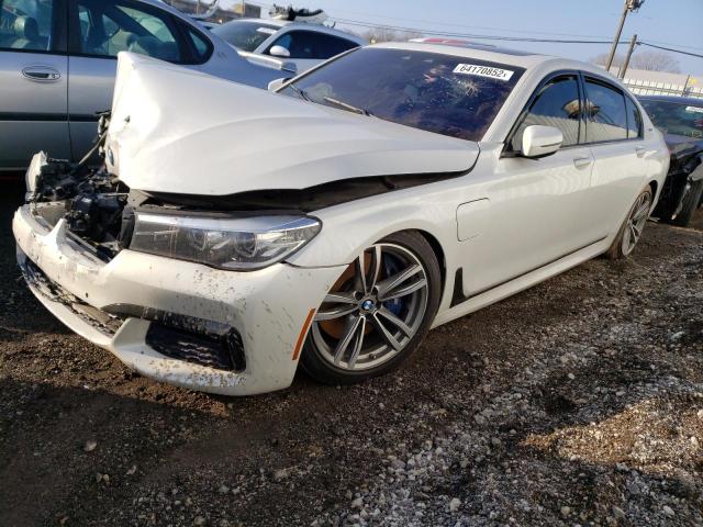 BMW 740 XE 2018 with VIN WBA7J2C55JG938208 - Photo from auction