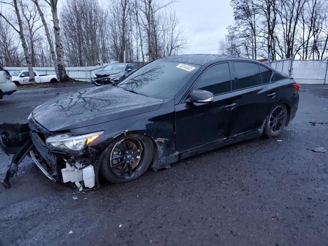 INFINITI Q50 2016 with VIN JN1CV7AR4GM253140 - Photo from auction