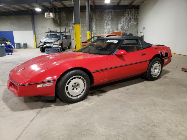 CHEVROLET CORVETTE 1987 with VIN 1G1YY3184H5127309 - Photo from auction