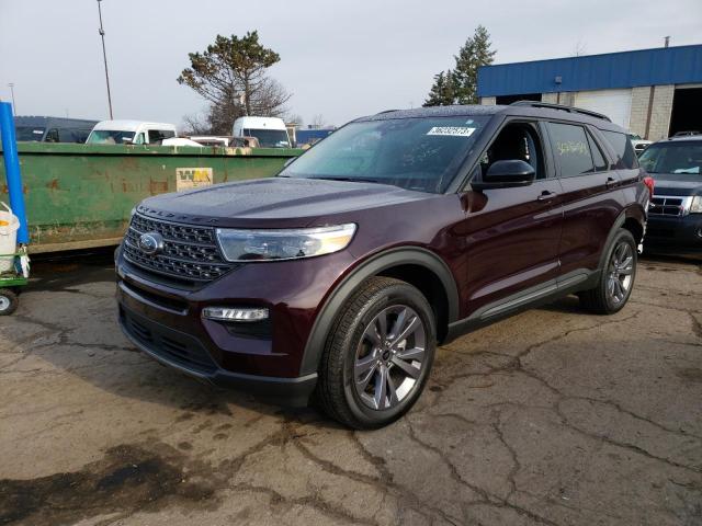 FORD EXPLORER X 2022 with VIN 1FMSK8DH2NGB47447 - Photo from auction