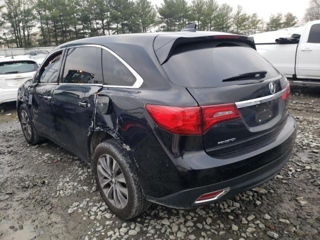Photo 2 from auction – 2014 ACURA MDX TECHNO with VIN 5FRYD4H4XEB042804