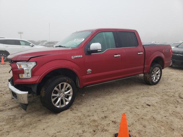 FORD F150 SUPER 2017 with VIN 1FTEW1EG6HFB41003 - Photo from auction