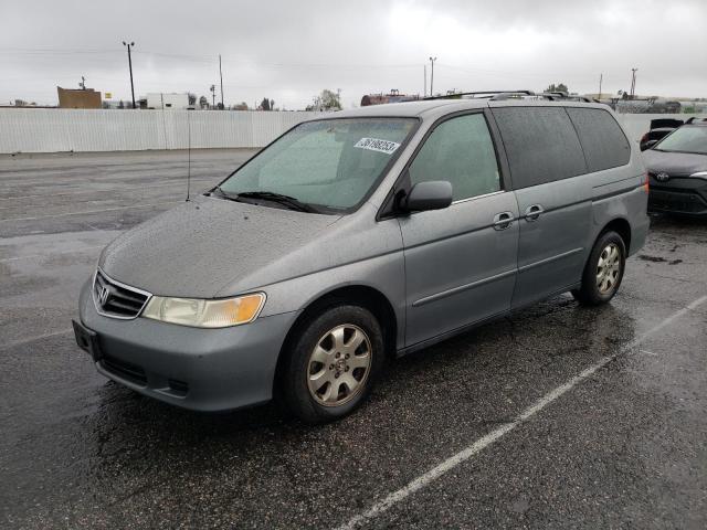 HONDA ODYSSEY EX 2002 with VIN 5FNRL186X2B000623 - Photo from auction