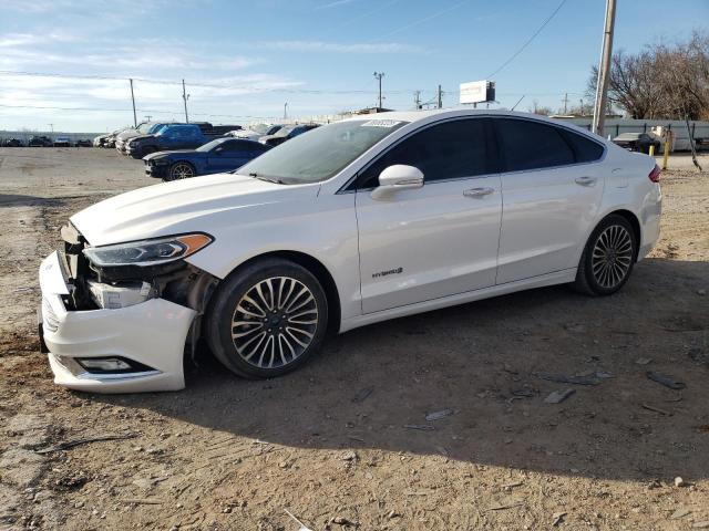 FORD FUSION TIT 2017 with VIN 3FA6P0RU6HR360273 - Photo from auction