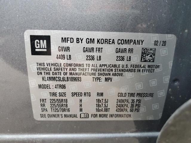 Photo 14 from auction – 2020 BUICK ENCORE GX with VIN KL4MMCSL6LB109693