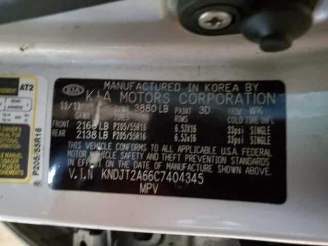Photo 14 from auction – 2012 KIA SOUL + with VIN KNDJT2A66C7404345