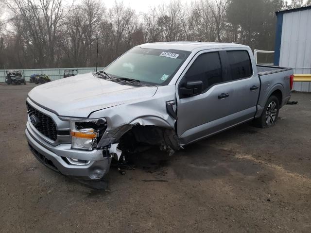 FORD F150 SUPER 2022 with VIN 1FTEW1CP8NFA61099 - Photo from auction