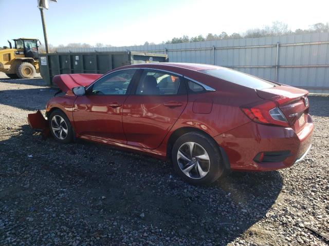 Photo 2 from auction – 2019 HONDA CIVIC LX with VIN 19XFC2F64KE050032