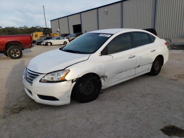 NISSAN SENTRA S 2013 with VIN 3N1AB7AP7DL674385 - Photo from auction