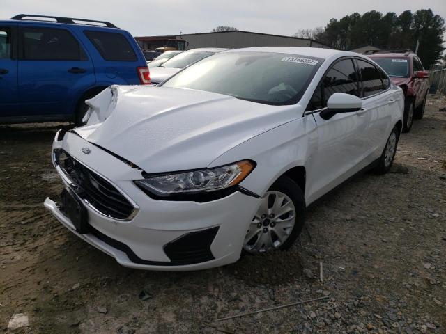 FORD FUSION SE 2020 with VIN 3FA6P0G75LR256038 - Photo from auction