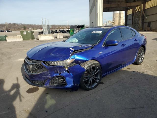 ACURA TLX TECH+A 2018 with VIN 19UUB2F63JA006097 - Photo from auction