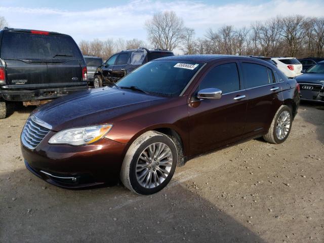 CHRYSLER 200 2012 with VIN 1C3CCBCBXCN210730 - Photo from auction