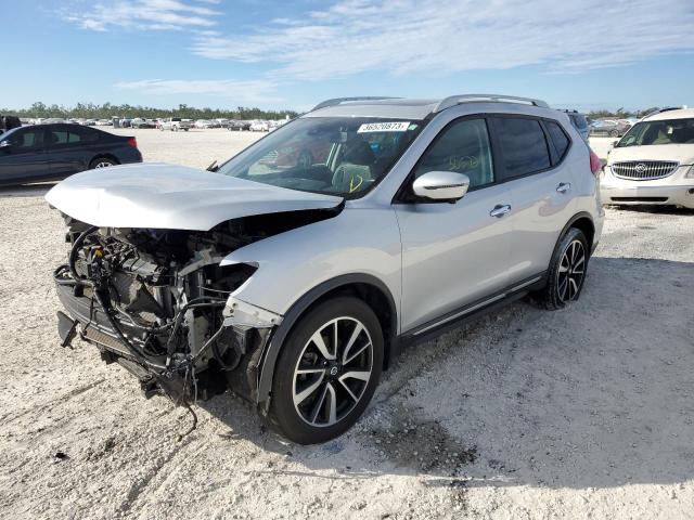NISSAN ROGUE S 2017 with VIN 5N1AT2MT1HC751643 - Photo from auction