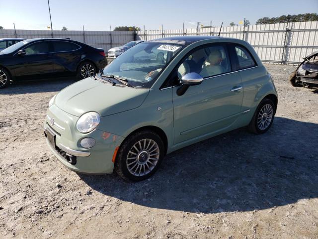 FIAT 500 LOUNGE 2012 with VIN 3C3CFFCR5CT383423 - Photo from auction