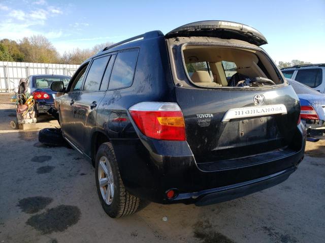 Photo 2 from auction – 2009 TOYOTA HIGHLANDER with VIN JTEDA41A492004062