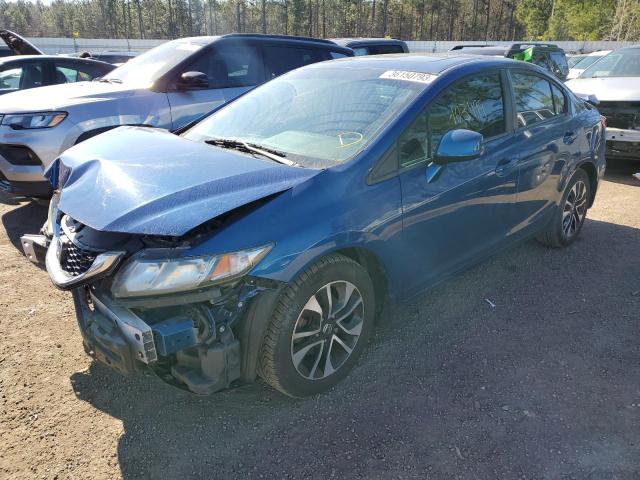 HONDA CIVIC EX 2013 with VIN 19XFB2F81DE064266 - Photo from auction