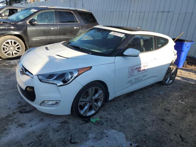 HYUNDAI VELOSTER 2013 with VIN KMHTC6AD2DU093722 - Photo from auction
