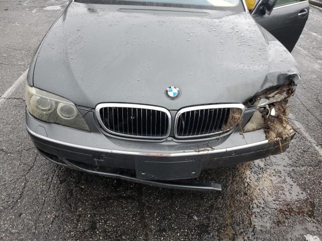 Photo 11 from auction – 2007 BMW 750 with VIN WBAHN83577DT74907