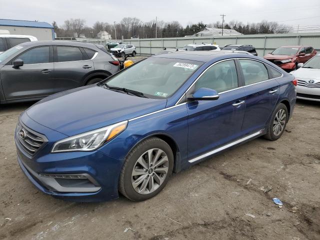 HYUNDAI SONATA SPO 2016 with VIN 5NPE34AF9GH316078 - Photo from auction