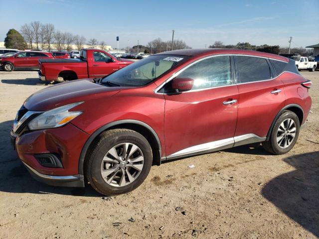 NISSAN MURANO S 2016 with VIN 5N1AZ2MG7GN106029 - Photo from auction