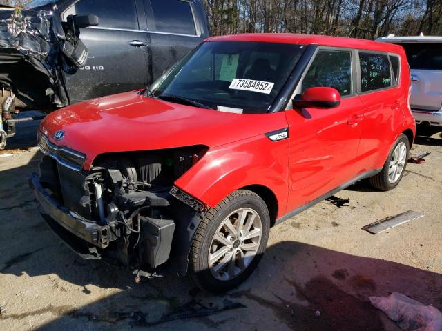 KIA SOUL + 2018 with VIN KNDJP3A50J7568396 - Photo from auction