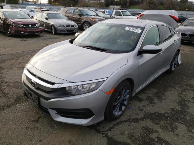 Photo 1 from auction – 2018 HONDA CIVIC EX with VIN 19XFC2F70JE205778