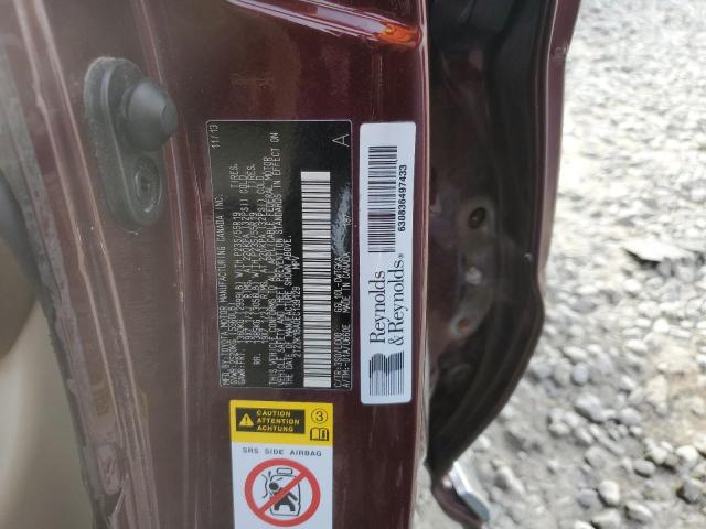 Photo 14 from auction – 2014 LEXUS RX 350 with VIN 2T2ZK1BA0EC139129