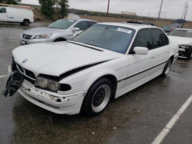 BMW 740 I AUTO 2001 with VIN WBAGG83421DN81872 - Photo from auction