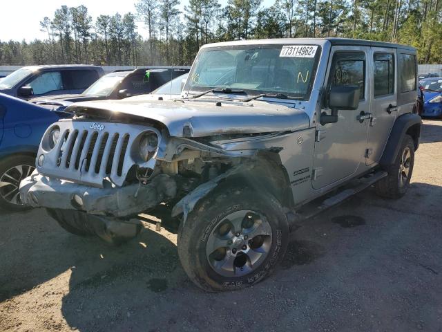 JEEP WRANGLER U 2016 with VIN 1C4BJWKG0GL318454 - Photo from auction