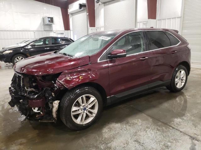 FORD EDGE SEL 2017 with VIN 2FMPK4J9XHBC02606 - Photo from auction