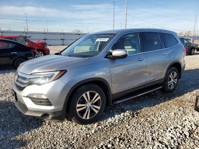 HONDA PILOT EXLN 2016 with VIN 5FNYF6H77GB097537 - Photo from auction