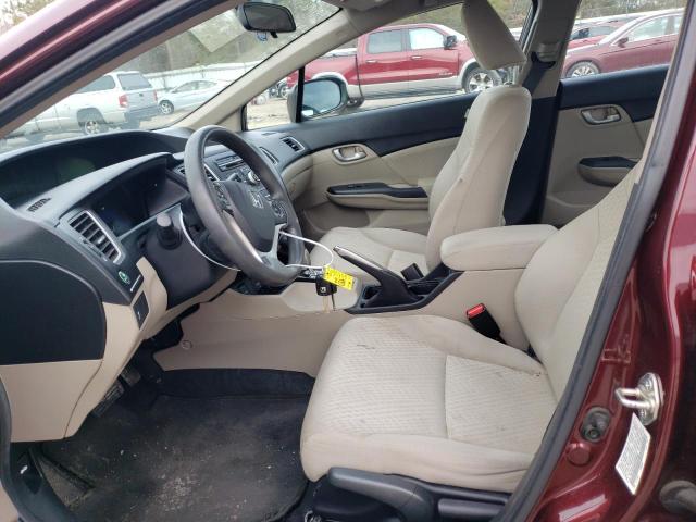 Photo 7 from auction – 2014 HONDA CIVIC LX with VIN 19XFB2F50EE208803