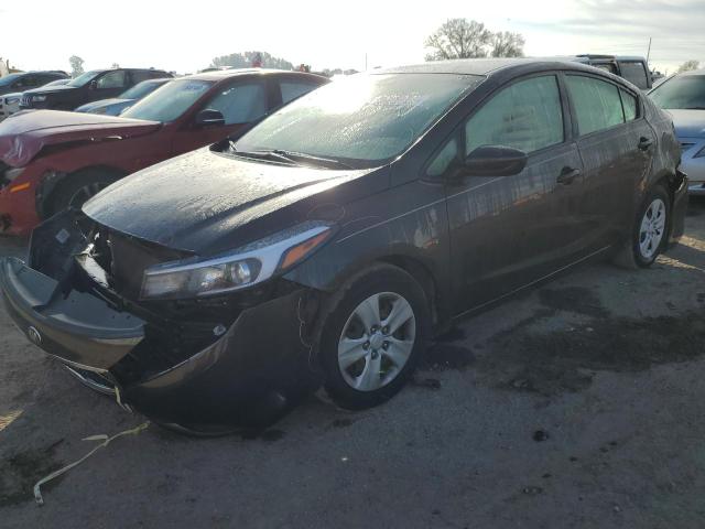 KIA FORTE LX 2018 with VIN 3KPFK4A76JE219951 - Photo from auction