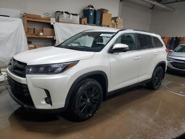 Photo 1 from auction – 2019 TOYOTA HIGHLANDER with VIN 5TDJZRFHXKS624075