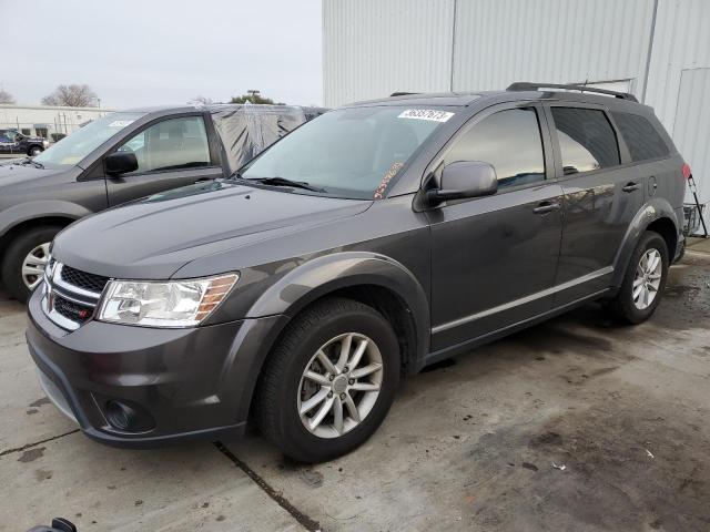 DODGE JOURNEY SX 2015 with VIN 3C4PDCBG0FT734812 - Photo from auction