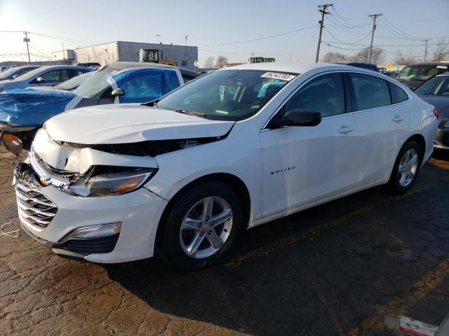 CHEVROLET MALIBU LS 2021 with VIN 1G1ZB5ST3MF014492 - Photo from auction